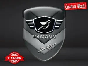 Hamann Automobile Silicone Logos Style Star Customizable